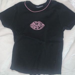 don’t call me baby brandy top